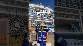 LIVE & EXCLUSIVE! SHIPYARD TOUR OF NEW ROYAL CARIBBEAN CRUISE SHIP LEGEND OF THE SEAS