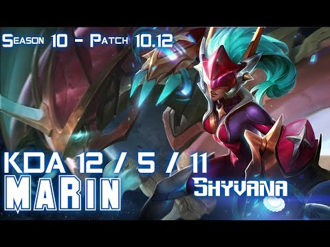 MaRin SHYVANA vs KARTHUS Jungle - Patch 10.12 KR Ranked