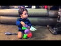 Niklas Watching Veggie Tales 2