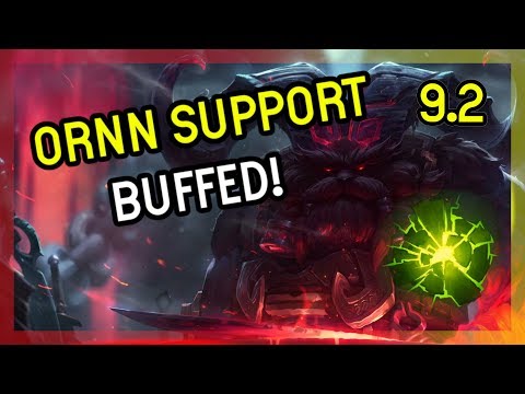 ORNN SUPPORT GOT BUFFED - LEAGUE OF LEGENDS - Season 9