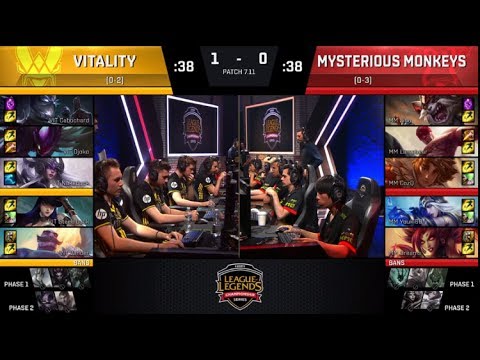 EU LCS Summer 2017 - Week 3 Day 1: VIT vs. MM | ROC vs. FNC Continuce