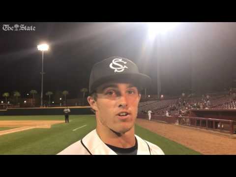 Justin Row discusses first career game-winning hit