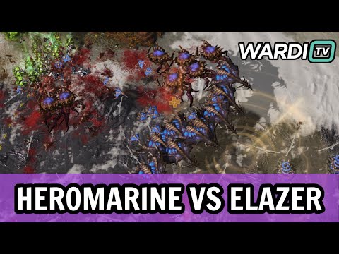HeroMarine vs Elazer - INVINCIBLE BROOD LORDS! ESL Open Cup Finals (TvZ)