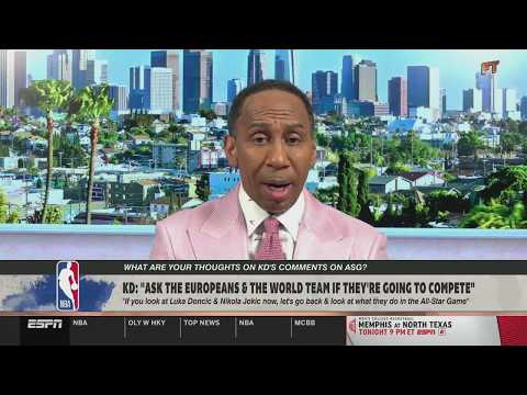 KD DEMANDS REAL COMPETE! – Stephen A. BLASTS Luka, Jokic to prove it on ASG stage