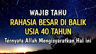 Download lagu WAJIB TAHU Rahasia Besar Dibalik Usia 40 Tahun Ter... mp3