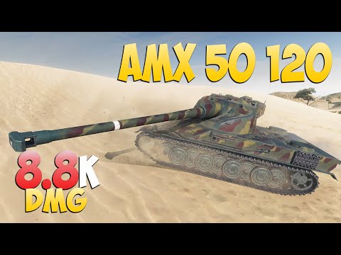 AMX 50 120 - 6 Kills 8.8K DMG - Anständig! - World Of Tanks