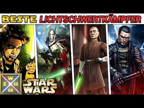 Die 10 BESTEN LICHTSCHWERTKÄMPFER der STAR WARS Galaxis - Star Wars Top 10
