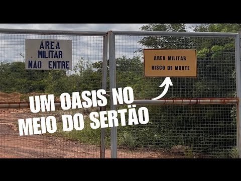 FOMOS CONHECER UM OÁSIS NO MEIO DO SERTÃO 
