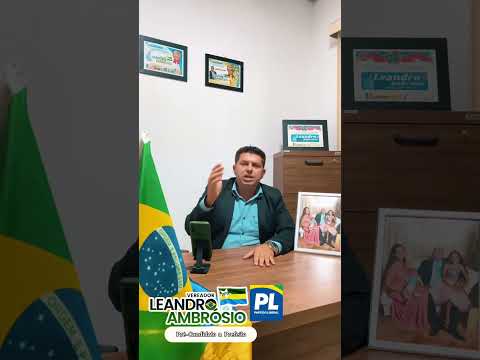 Alto Paraíso RO. Vereador Leandro Ambrósio - PL e pré - Candidato a Prefeito pelo Municipio - Video