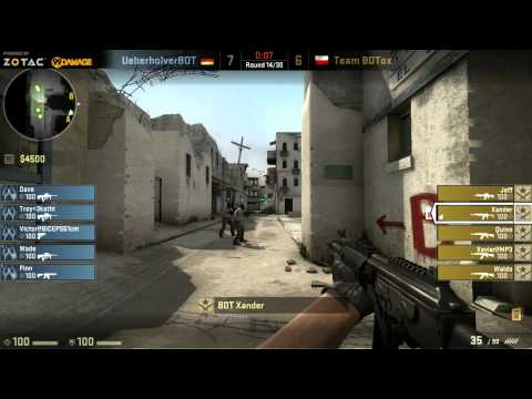 ÜberholverBOT vs. Team BOTox | BOT-Turnier 2013 Halbfinale | de_dust2