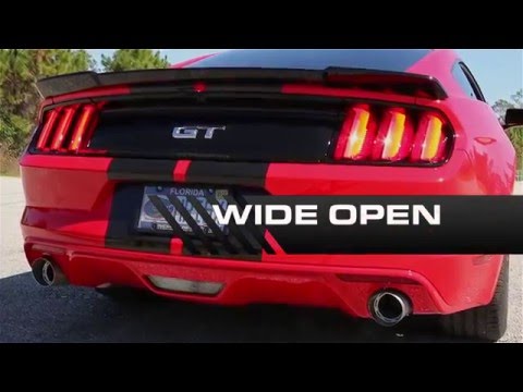 BBK Varitune Axle-Back Install 2016 Mustang GT