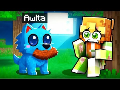 Living like a baby wolf in the forest!