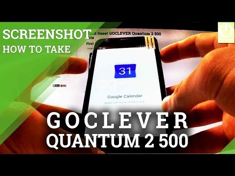Screenshot on GOCLEVER Quantum 2 500 Lite - How to Capture Screen