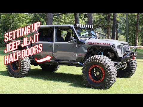 Setting Up the JL and JT Front Aluminum Half Doors