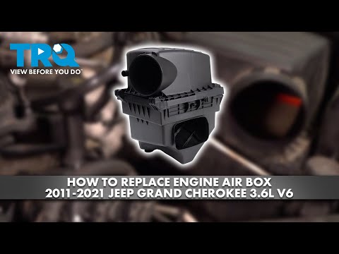 How to Replace Engine Air Box 2011-2021 Jeep Grand Cherokee 3.6L V6