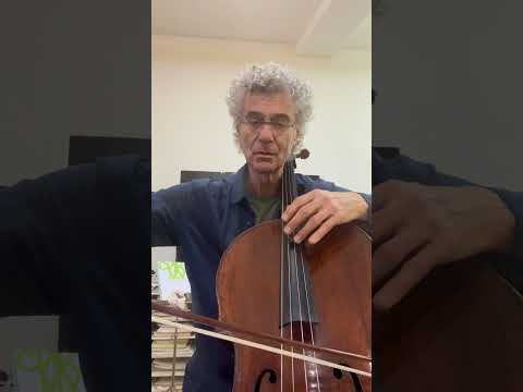 Cello mini master class on harmonics in staccato - Piatti Nr.12