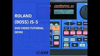 Video thumbnail for Roland (Boss) JS-5 DVD Video Tutorial Demo Review Help by ProAudioEXP