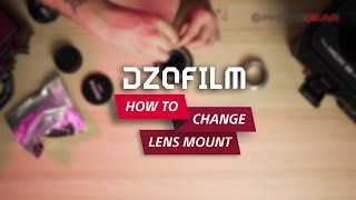 How To Change DZOFilm Lens Mounts [Catta Ace & Vespid Prime]