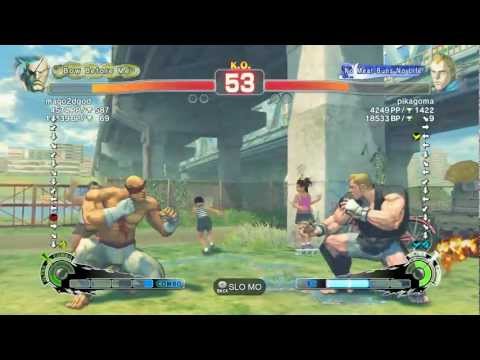 Mago (Sagat) VS pikagoma (Abel) Super Street Fighter IV Arcade Edition 2012 720p HD