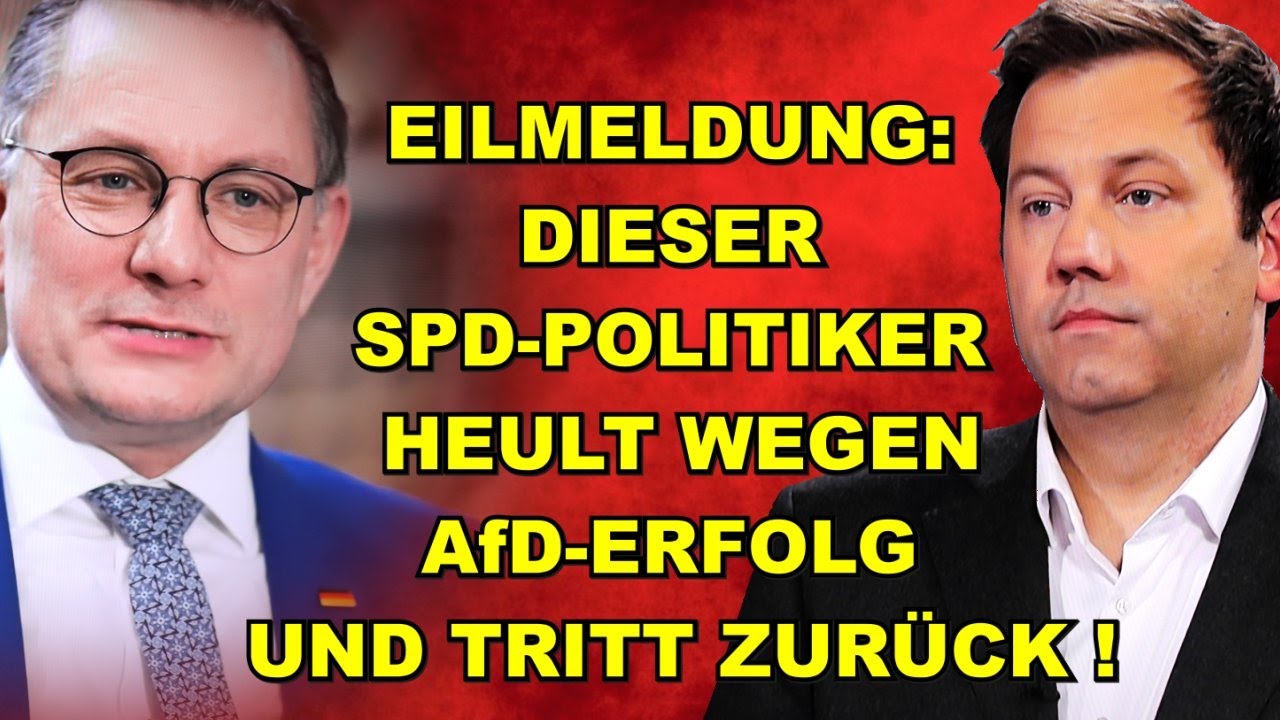 EIL: SPDler HEULT WEGEN AfD & TRITT ZURÜCK!