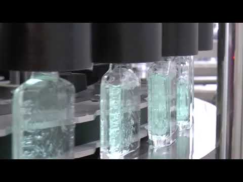 Filling and capping line