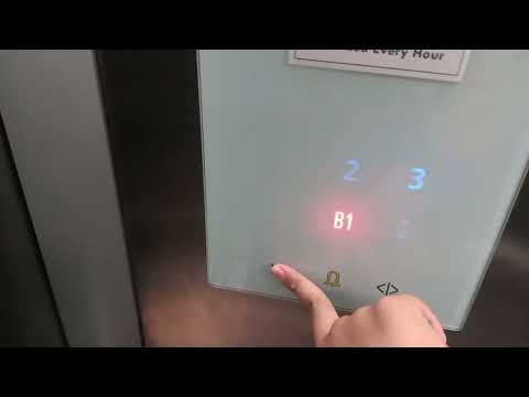 schindler 3300 ap elevator at roof park cafe and restaurant in bogor