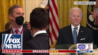What Biden said when he called Peter Doocy