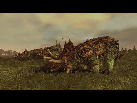 10 STEGADONS VS 1000 SKAVEN RATS! - Total War: WARHAMMER II