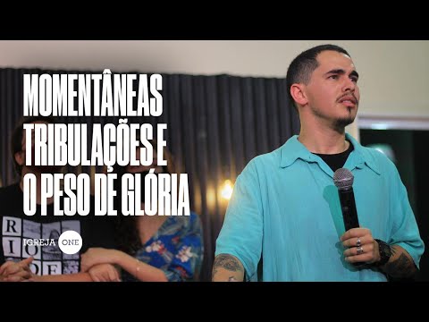 ALESSANDRO VILAS BOAS - MOMENTÂNEAS TRIBULAÇÕES E O PESO DE GLÓRIA (CULTO DE ENVIO)