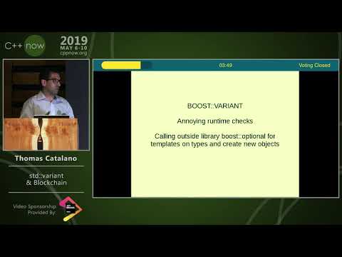 std::variant & Blockchain - Thomas Catalano [ C++Now 2019 ]