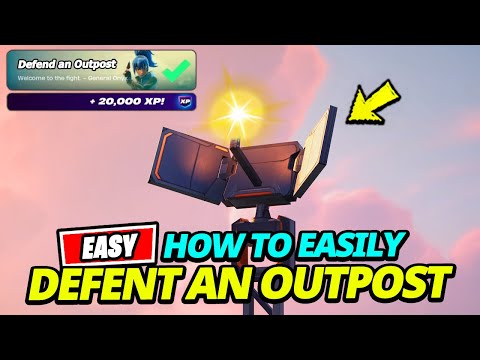 How to EASILY Defend an Outpost - Fortnite Story Quest
