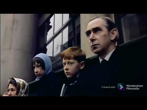 In 1965 on winston Churchill death I saw Ron Weasley laughing