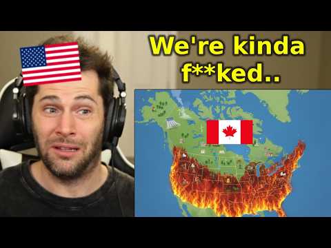 American Reacts to "Why Canada Has a Terrible USA Problem"