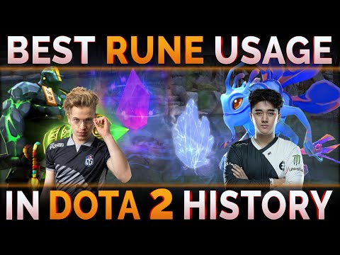 The BEST & MOST ICONIC Rune Usage Plays in Dota 2 History - Part 7