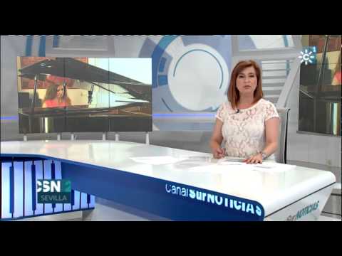 Laura de los Ángeles en los Informativos de Canal Sur TV (09/05/2014)