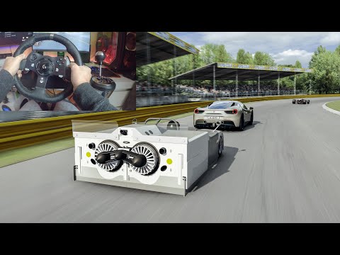 Can Interserie Chaparral 2j Keep up With Modern Supercars ? Assetto Corsa 4K