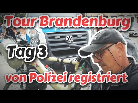 A bikepacking tour through Brandenburg, registered by the police, Day 3 I #ebike #bikepacking