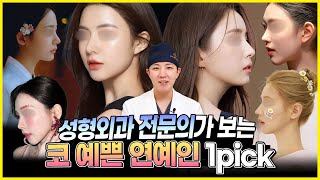 성형외과 전문의가 사심 없이 뽑은 코 예쁜 연예인 1pick 은? (feat 신세경,뉴진스민지,해린,카리나,윈터···)