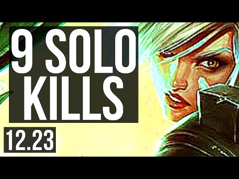 RIVEN vs WARWICK (TOP) | 3.0M mastery, 9 solo kills, 1000+ games, Dominating | EUW Diamond | 12.23