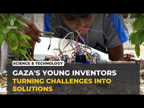 Young inventors in Gaza turn wartime challenges into technology solutions