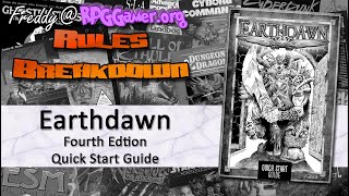 Earthdawn: Fourth Edition: Quick Start Guide (FASA, 2017) | Rules Breakdown