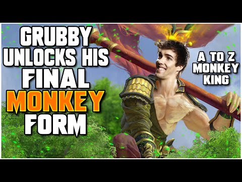 GRUBBY UNLOCKS His Final MONKEY Form! - Monkey King - A to Z - Dota 2