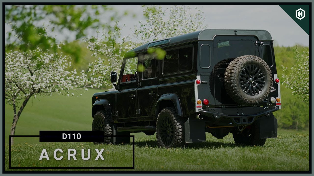 Test Drive Acrux the Automatic 110 Defender