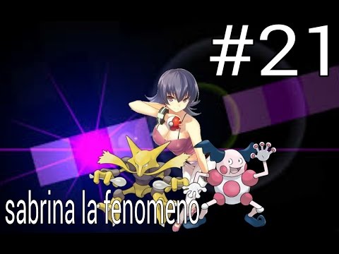 Pokemon rojo fuego tmp2 cap 21 sabrina la fenomeno