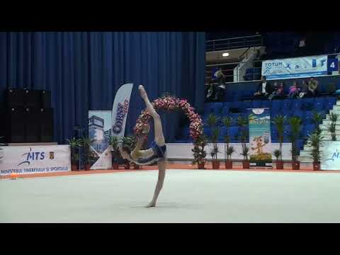 Adriana Timkova   SVK   Ball   Irina Deleanu Cup 2017 #rhythmicgymnastics