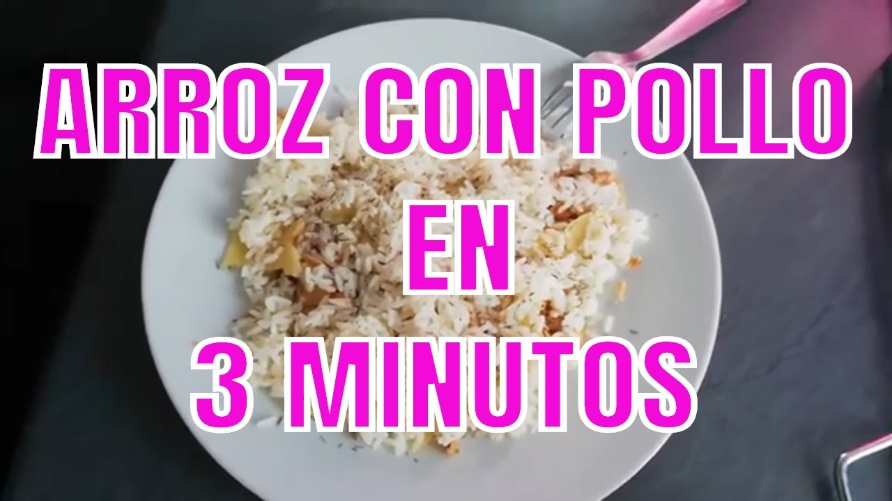 Cómo cocinar arroz con pollo rápido