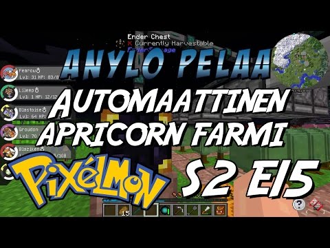 Osa 15: Automaattinen apricorn farmi [Kausi 2] [Pixelmon] [Minecraft] [Suomi]