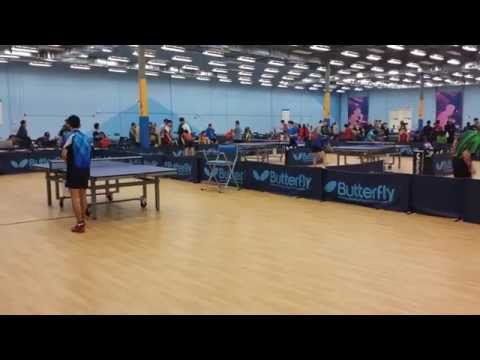 Cary Cup 2015 - Table Tennis - Hallenatmosphäre