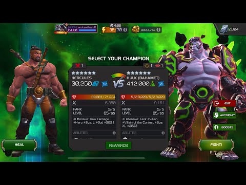 Hercules is Pretty Good for 8.2 Bahamet