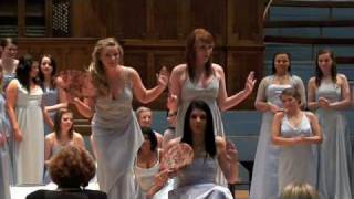 Cantamus Choir performing 'Three little maids' at the Albert Hall